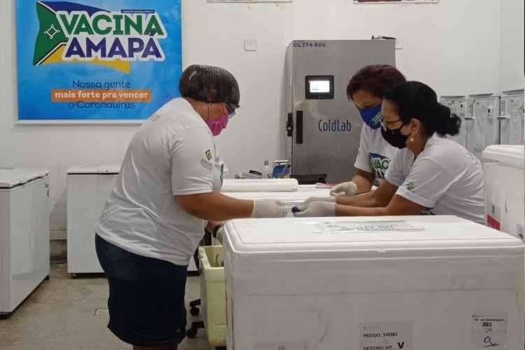 Amapá recebe novo lote com 17.500 doses vacina de AstraZeneca