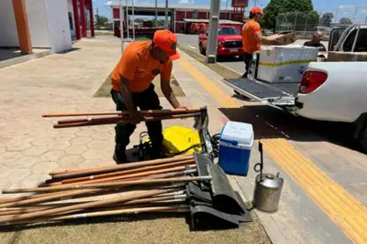Guarda-parques concluem capacitação para atuar no combate a queimadas e incêndios florestais durante estiagem no Amapá