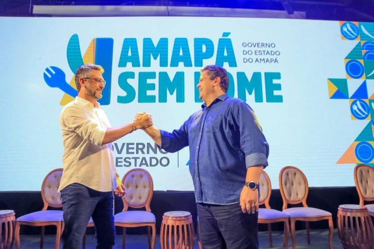 Davi e Clécio lançam programa “Amapá sem Fome"