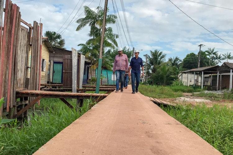 GEA executa obras de educação e infraestrutura em Santana