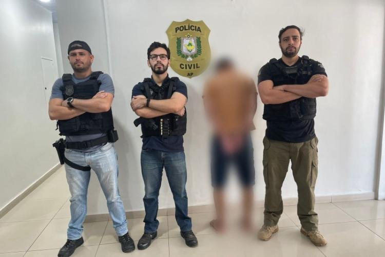 Polícia Civil prende homem em Macapá por agredir e perseguir ex-companheira