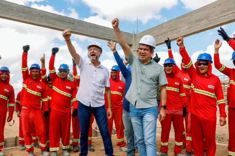 Com 10 horas de agenda técnica, governador Clécio vistoria execução de obras estruturantes em Macapá