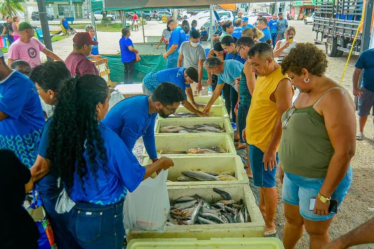 Peixe Popular: Governo do Amapá organiza programação com cerca de 130 toneladas de pescado para a Semana Santa