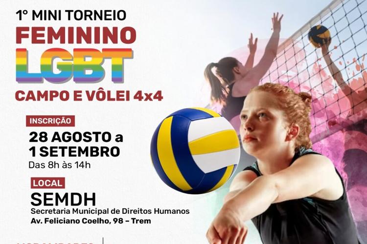1° Mini Torneio Feminino LGBT de Campo e Vôlei 4x4 acontece em Macapá