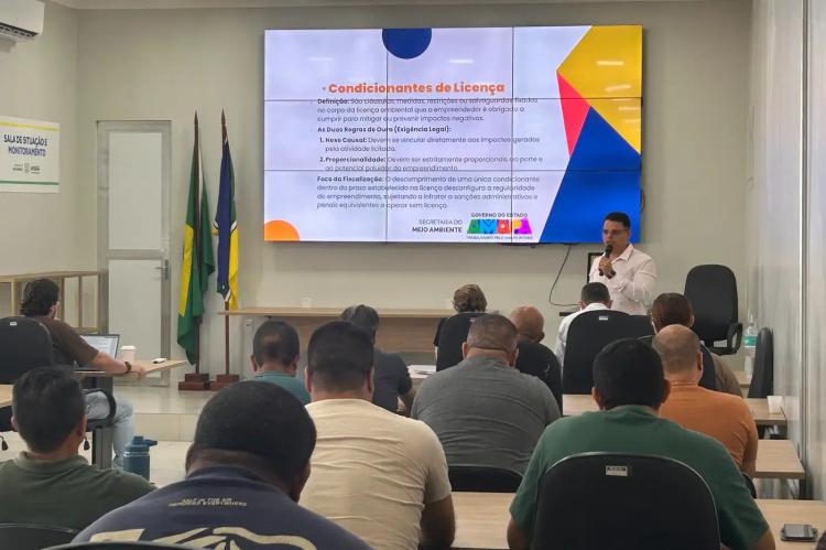 Gestão ambiental: Governo do Estado promove workshop para atualizar servidores sobre mudanças no licenciamento ambiental