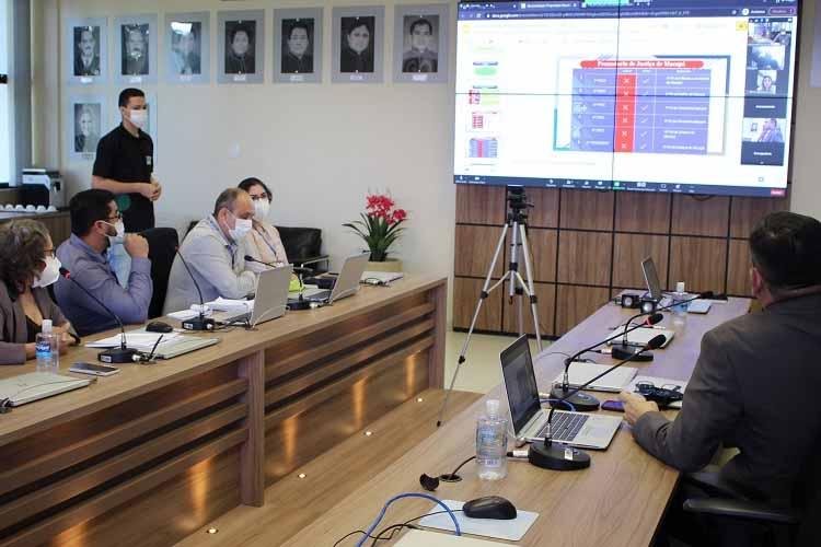Em reunião virtual, MP-AP debate reestruturação das Promotorias Criminais