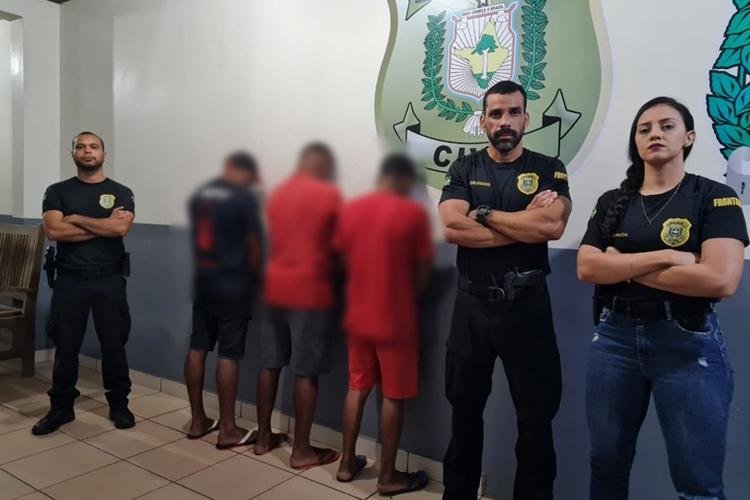 EM OIAPOQUE, TRÊS PESSOAS EM SÃO PRESAS EM FLAGRANTE NA OPERAÇÃO HÓRUS 