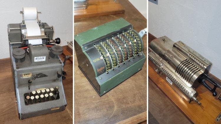 Museu de Computação do ICMC trabalha na restauração de mais de 100 calculadoras mecânicas de seu acervo