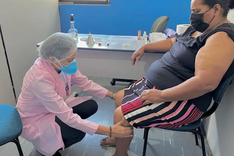 Dia da Mancha: Governo do Amapá promove ação de acolhimento e teste de sensibilidade para detectar a hanseníase