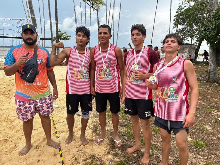 Modalidades esportivas são atrações no aniversário de Santana no Recanto da Aldeia na Ilha