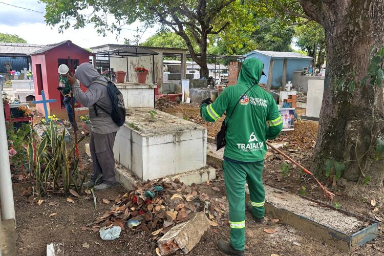 Semduh orienta sobre prazos e organização do Cemitério Municipal de Santana para o Dia de Finados