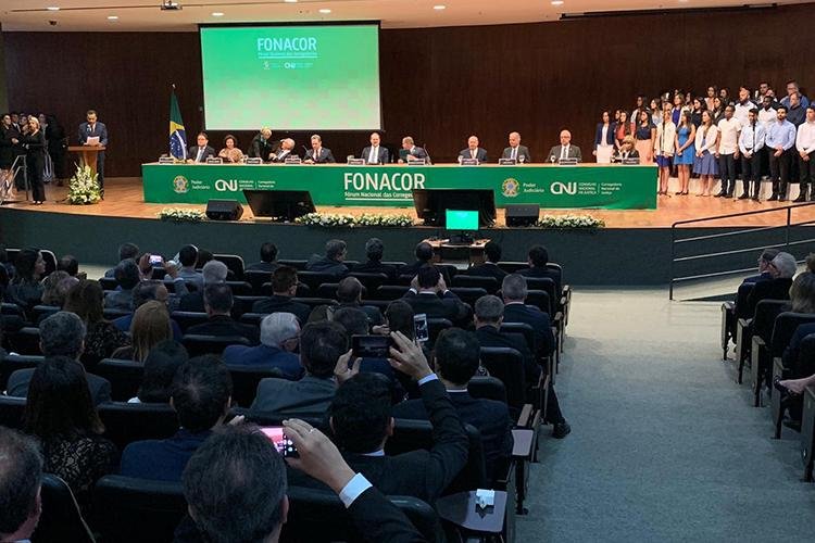 Magistrados do Amapá participam do Fórum Nacional das Corregedorias