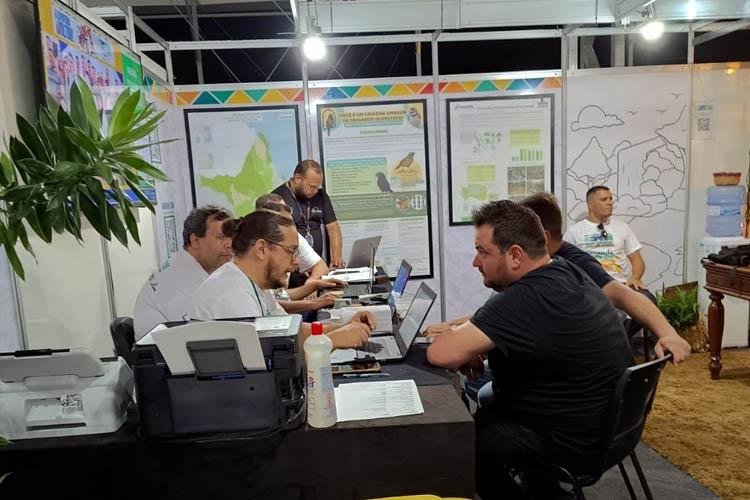 Governo do Amapá oferece serviços ambientais na 52ª Expofeira