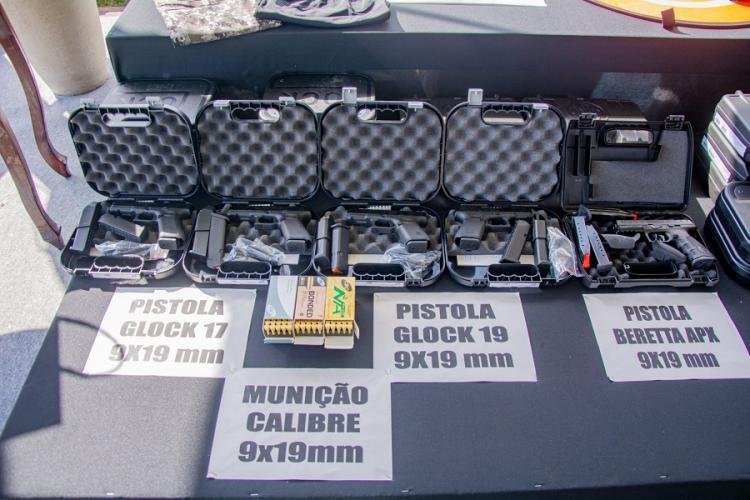 Governo do Amapá fortalece a Segurança Pública com entrega de novos equipamentos e armamento moderno