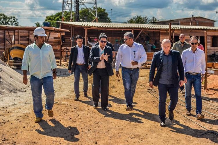 Em visita a obras no AP, técnicos do Ministério da Justiça destacam avanço dos trabalhos