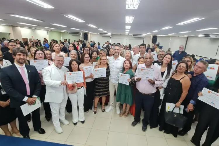 Servidores encerram ciclo com gratidão e reconhecimento em cerimônia de aposentadoria do Governo do Amapá