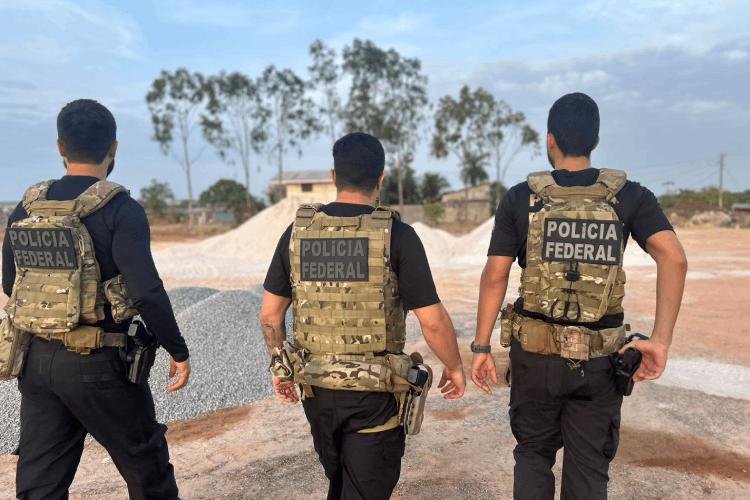 PF combate exploração ilegal de areia no Amapá