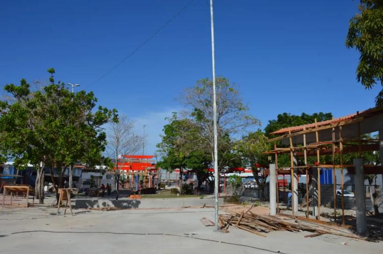 Governo do Amapá revitaliza Praça do Equinócio e integra monumentos orientais em homenagem aos primeiros imigrantes japoneses no estado