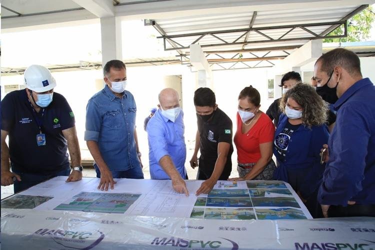 Obras do Centro de Atendimento para pessoas com autismo em Santana estão 70% concluídas