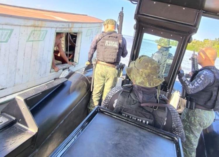 Meia tonelada de carne de jacaré é apreendida no Amapá durante a operação nacional "Águas Seguras"