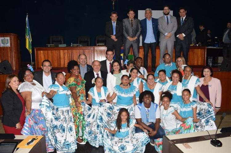Grupo de Marabaixo recebe homenagens na Assembleia Legislativa pelo reconhecimento nacional