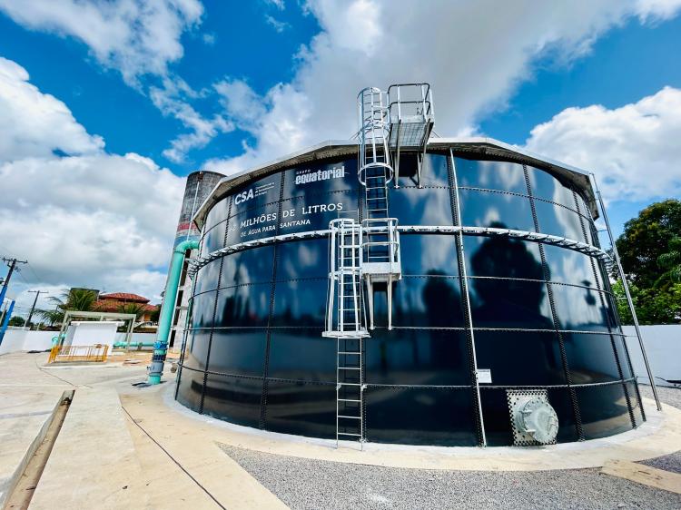 CSA entra na fase final de obras do Centro de Reservação Paraíso em Santana