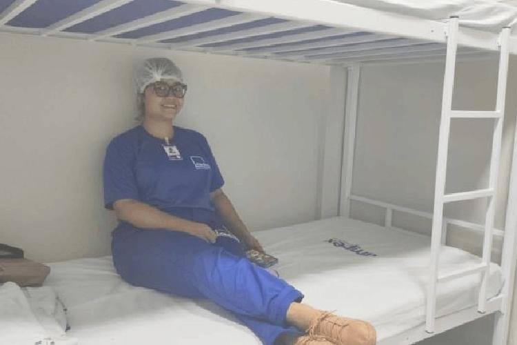 Governo do Amapá proporciona espaço de descanso para profissionais de saúde do Novo Hospital Regional de Porto Grande