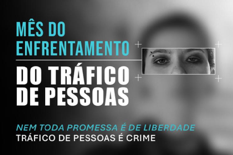 MPF no Amapá ilumina a sede em azul em campanha de combate ao tráfico de pessoas