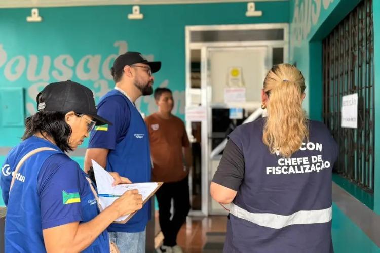 Governo do Amapá realiza operação educativa em hotéis e pousadas nos municípios de Porto Grande, Pedra Branca e Serra do Navio