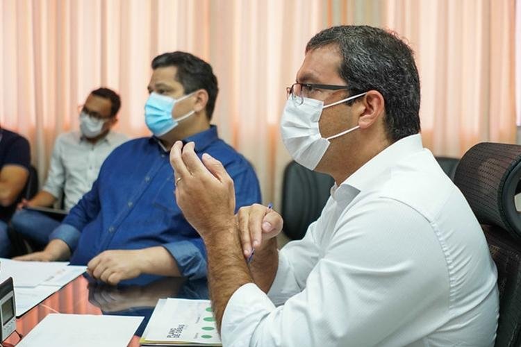 Dr. Furlan recebe senador Davi para discutir alocação de recursos do FNDE e de emendas