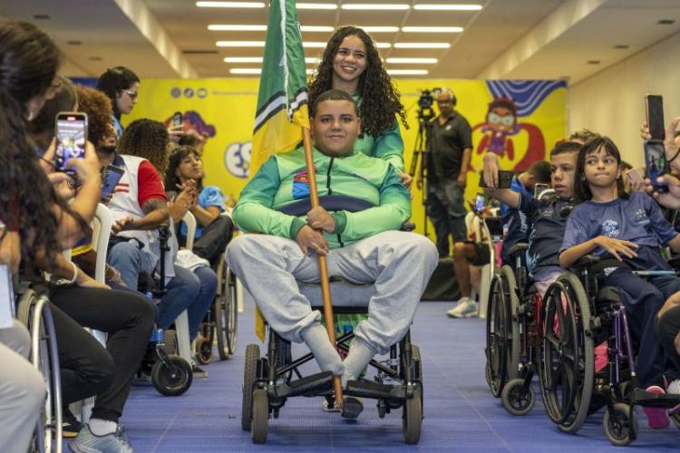 Delegação amapaense participa da abertura das Paralimpíadas Escolares, em São Paulo