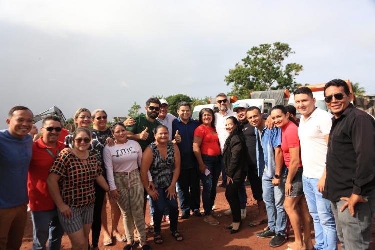 Com recursos articulados por Davi, governo do Amapá inicia construção da orla do Aturiá